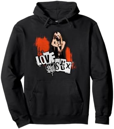 Amazon.com: Official Avril Lavigne Let Go Pullover Hoodie